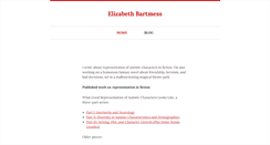 Desktop Screenshot of elizabethbartmess.com